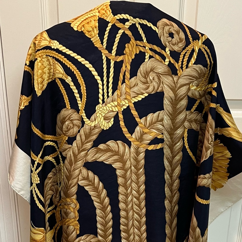 Christian Dior Scarf. 100% Silk. Large. 43”. Made in Italy.